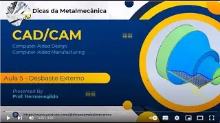 #AULA5 - DESBASTE EXTERNO NO CAM HSM