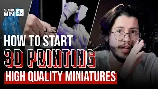 RESIN 3D PRINTING GUIDE - FROM  SETUP TO YOUR FIRST MINIATURE