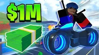 HITTING $1M in JAILBREAK! (Roblox)