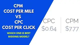 59-What is CPM and CPC | Best Bidding Model? | Cost per Thousand Impression |Cost per Click | Fb ads