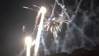 Fuochi d'artificio capodanno arena di Verona 2014/2015