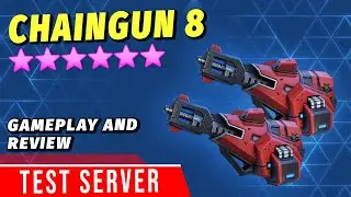 New Weapon review: Chaingun 8 | Mech Arena