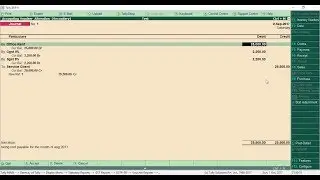 How to enter expenses vouchers with gst in tally erp9 - english