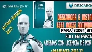 DESCARGAR ESET NOD 32 ANTIVIRUS 10 FULL CON LICENCIA DE POR VIDA  PARA 32 Y 64 