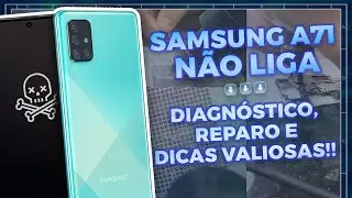 A71 NÃO LIGA: Diagnóstico, Reparo e Dicas Valiosas | Reballing e Retirada de CIs