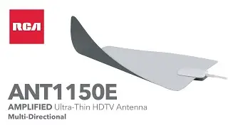 RCA ANT1150E Amplified Thin Indoor Antenna