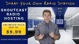 SHOUTcast / Icecast Internet Radio Hosting Start At Just $1.99 Only - kmwebsoft.com
