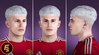 Alejandro Garnacho Face 2024 - PES 2021 & FL24