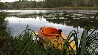 На рыбалку на прогулочном каяке | Один на реке