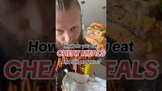 A diet with 4 cheat meals a week - my secret #protein #muscle #cheatmeal #shorts