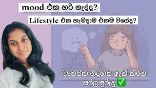 Mental Health එක ගැන අපි හිතන්න ඕනේ ඇයි? | Easy habits to improve your mental health🪴