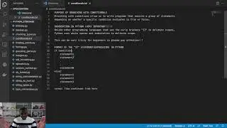 Python Programming 61 : Indentation In Python