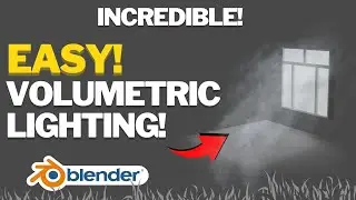Add Volumetric Lighting To Your Blender Scenes! SUPER EASY!