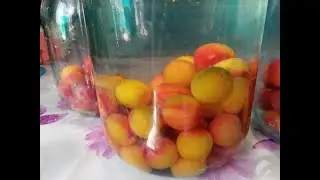 КОМПОТ ИЗ СЛИВ НА ЗИМУ.СУПЕР ПРОСТОЙ РЕЦЕПТ КОМПОТА.