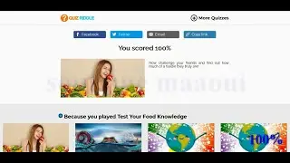 Test Your Food Knowledge Quiz Answers 100%