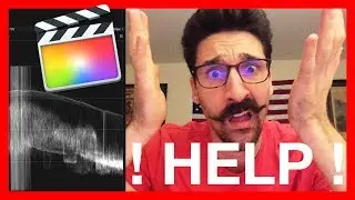 FCPX Waveform weird  problems  ! SOLVED  ! firmware10.3.4