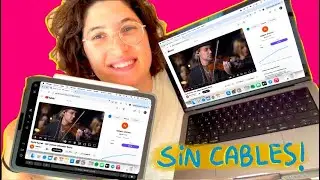 Còmo Usar tu iPad de MONITOR Externo o DUPLICA PANTALLA🔥 SIN CABLES!!!