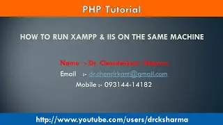Run IIS and XAMPP on Same Machine
