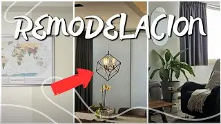 Arquitecto remodela su PROPIA CASA 👷✅️  SALA - COMEDOR (Episodio 3)