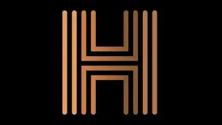 تصميم شعار حرف H في أدوبي اليستريتور || Logo Letter H in Adobe Illustrator