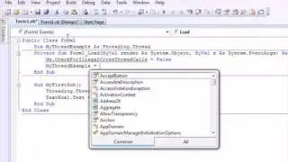 VB.NET - Threading Made Easy - Detailed Simplified Video Tutorial