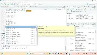 R Programming || R Studio || R Vector || Super Vision || monalisa
