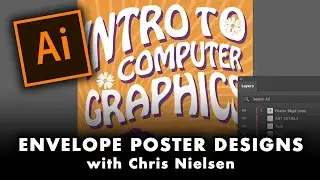 Ai - Chapter 8 - Creating a 1960s PSYCHEDELIC ROCK POSTER effect in Adobe Illustrator