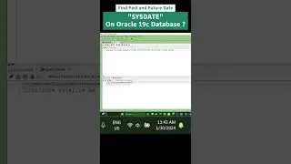 How To Use | SYSDATE | on |Oracle 19c Database ? | 