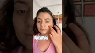 Full face makeup with just 2 products #makeuplook #makeuptutorial #shorts #natural #nomakeup #clean