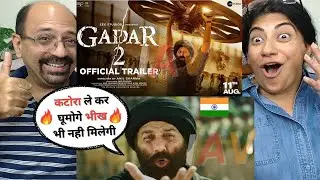 Gadar 2 Trailer | Sunny Deol | Ameesha | Reaction + Review| Sunny Bhai  ने Pakistan की ऐसी बजा डाली🤪