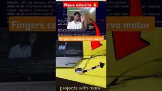 Arduino open Cv project Using python and Servo motor 