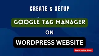 Google Tag Manager setup live project | Sultanul M
