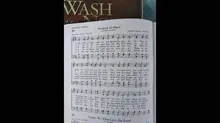 Ancient of Days- Hymn Sheet, William C. Doane 1832-1913 #hymnal #christianmusic #hymns