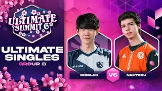 Riddles vs NaetorU - Group B Ultimate Summit 6 - SSBU Singles | Terry vs Pichu