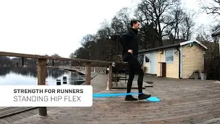 Standing hip flex - strength exercises for runners | TOT Endurance