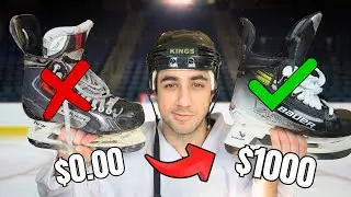 I FINALLY GOT NEW ICE SKATES! ($1000+ Spent)
