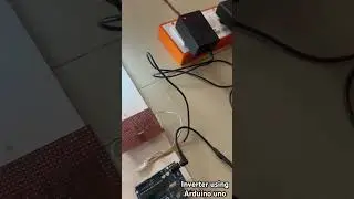 Inverter using MOSFET Arduino uno #arduino #arduinoproject #electronic #electricalcircuit #inverter