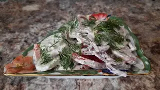Очень вкусный и очень простой! ГРУЗИНСКИЙ САЛАТ!! попробуйте приготовьте!