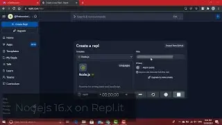 Any Node 10-16 Version in Repl.it