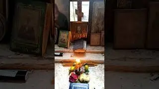 22.10.23 г. Окно мамы, во время молитвы о её упокоении...