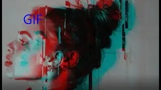 photoshop: GLITCH animation GIF