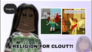Roblox shorts creators are using Religion for *CLOUT* | Roblox rant 2024