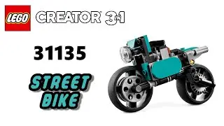 LEGO 31135 STREET BIKE | LEGO CREATOR 3in1 3D Instructions