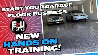 Garage Floor Hands On Training Class | Start Your Business