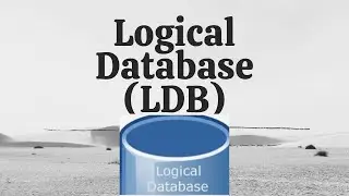 LDB | Logical Database | SAP ABAP | Creating Logical Database and using in the program| Example