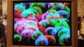 VAXstation 4000/60 running xlock screensavers