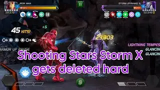 Iron Man is Top Dog against Shooting Stars Storm X | Marvel Contest of Champions