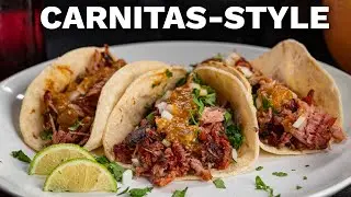 Grilled Mexican Pulled Pork Tacos