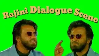 Rajinikanth Dialogues Green Screen Video