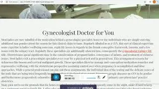 Gynecologist Calgary SW
